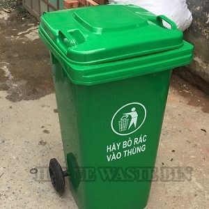 thùng rác nhựa 120 lít