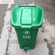 thùng rác nhựa hdpe 70 lít
