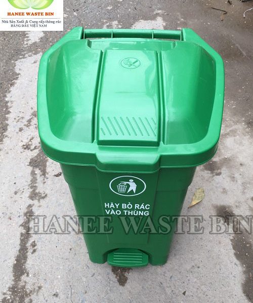 thùng rác nhựa HDPE 70 lít