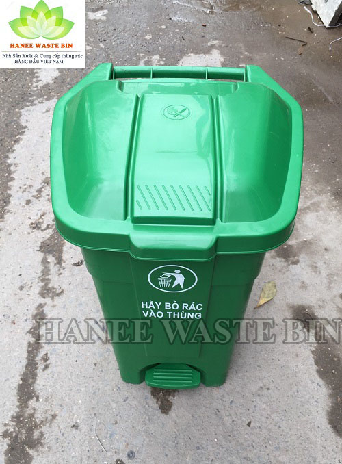thùng rác nhựa HDPE 70 lít