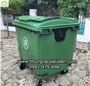 thùng rác nhựa hdpe 1100 lít