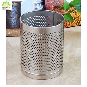 thùng rác inox đạp chân 5 lít, Kiểu dáng đẹp, độ bền cao